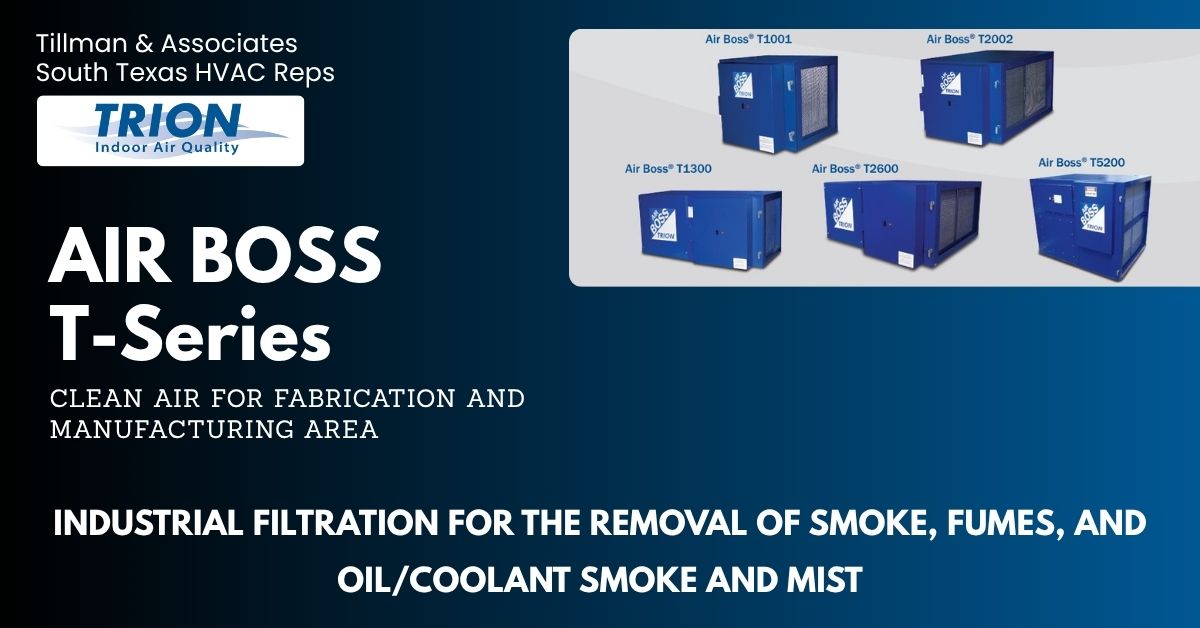 Trion Air Boss T-Series | Industrial Air Cleaners