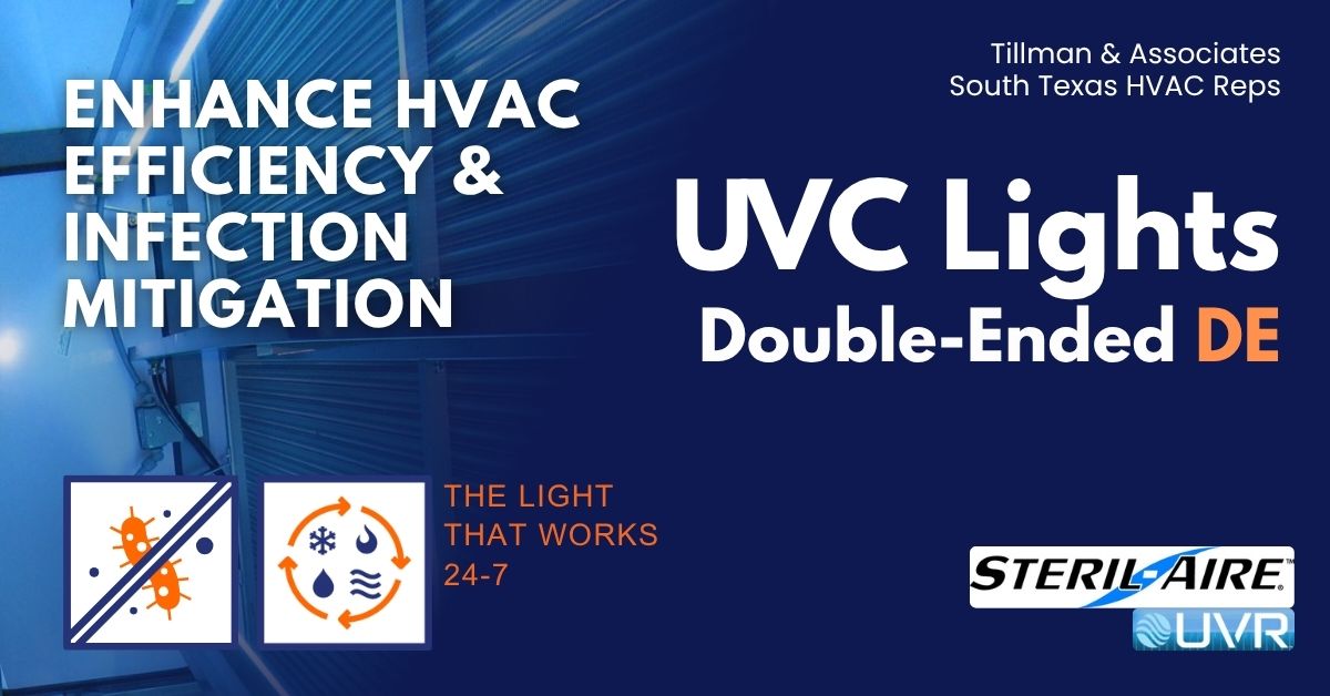 Steril-Aire DEX UV-C Light – Dual-End HVAC Disinfection